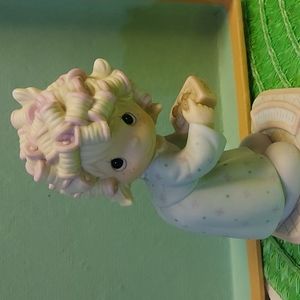 Precious Moments, The Spirit is Willing but the Flesh is Weak figurine.